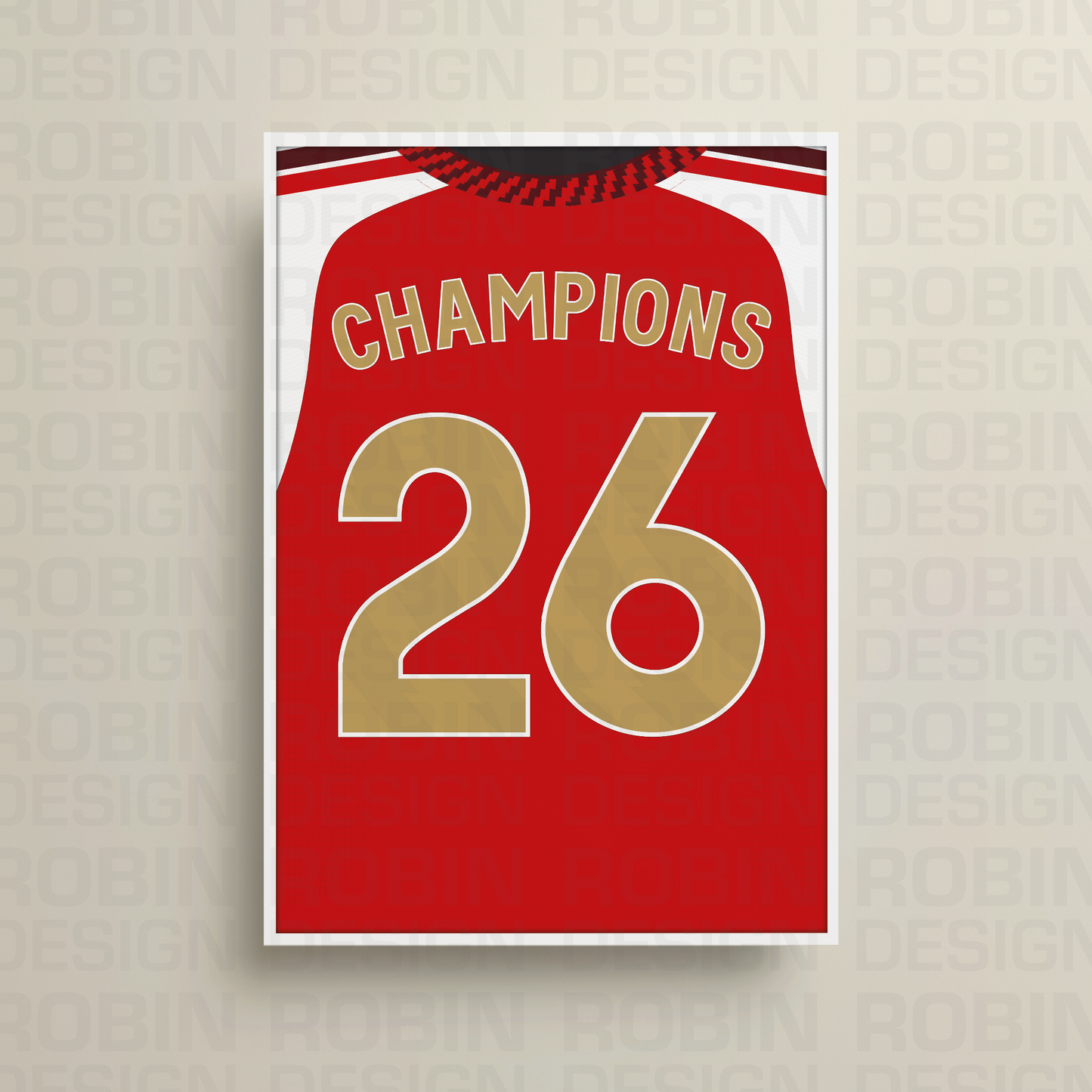 2026 Arsenal Champions Poster
