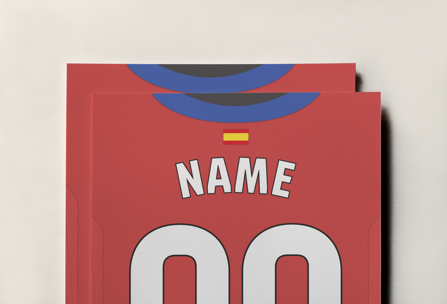 Atletico Madrid 24/25 Home Kit Poster