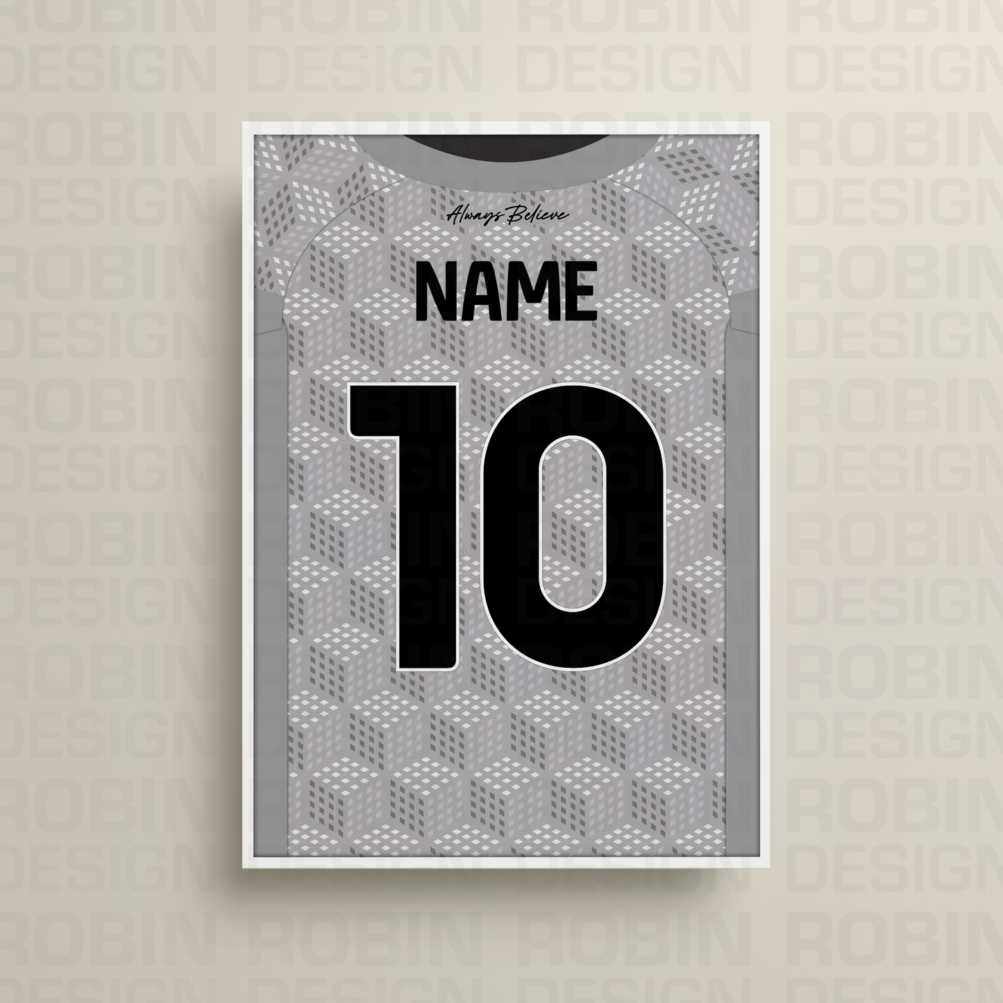 Bristol City 25/26 Third Goalkeeper Kit Poster