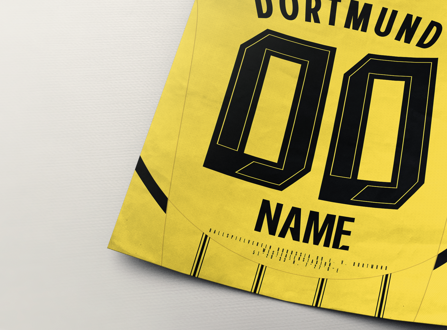 Borussia Dortmund 24/25 Home Kit Poster