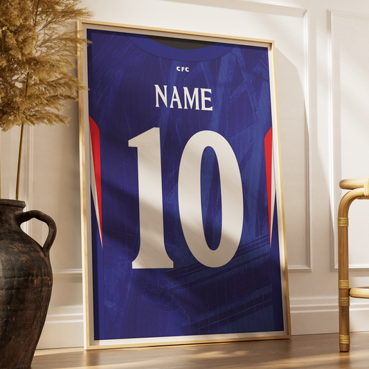 Chelsea 25/26 Home Kit Poster