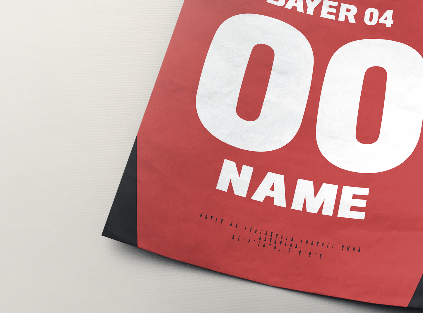 Bayer 04 Leverkusen 24/25 Home Kit Poster