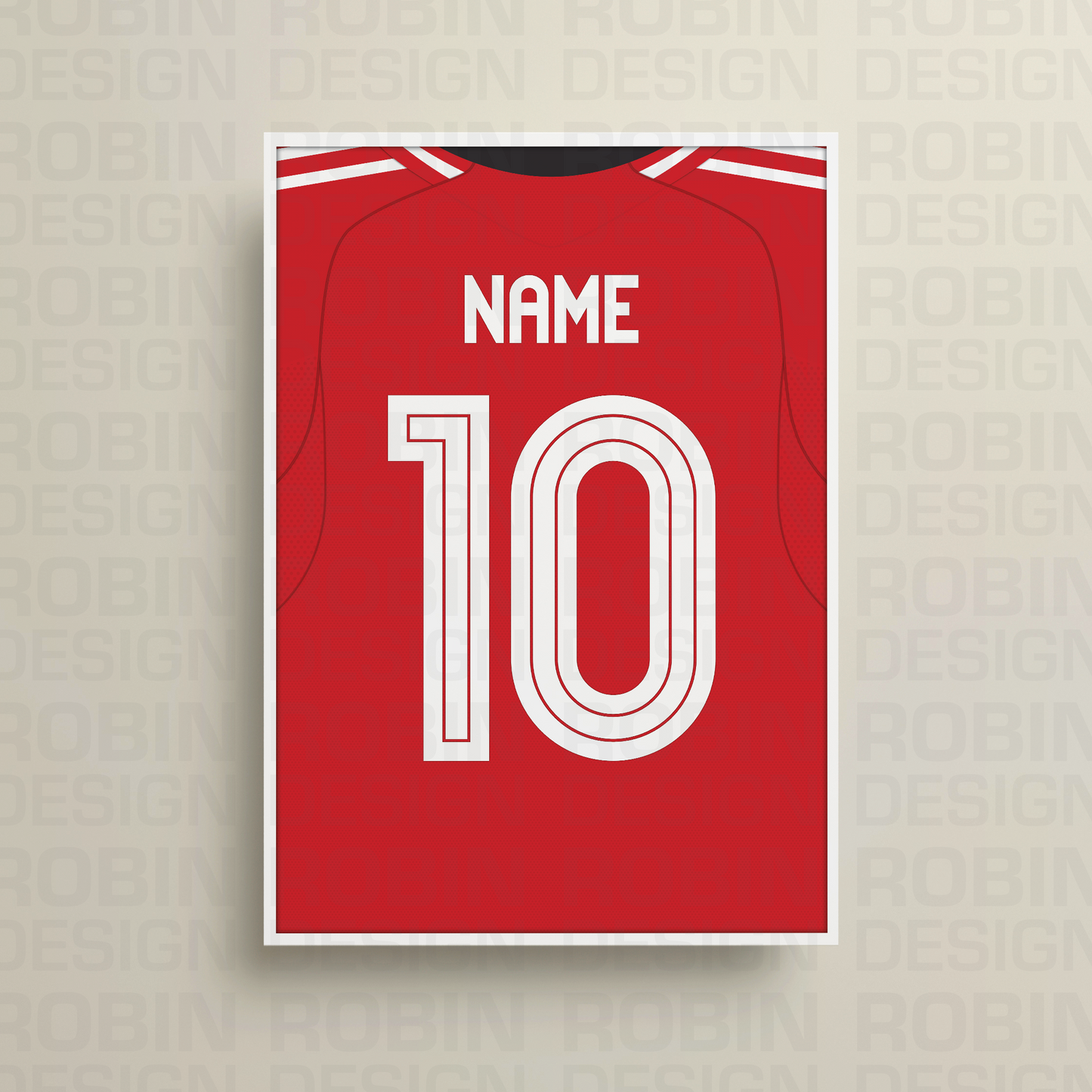 Nottingham Forest 25/26 Home Kit Poster