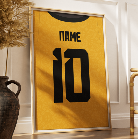 Wolverhampton Wanderers 25/26 Home Kit Poster