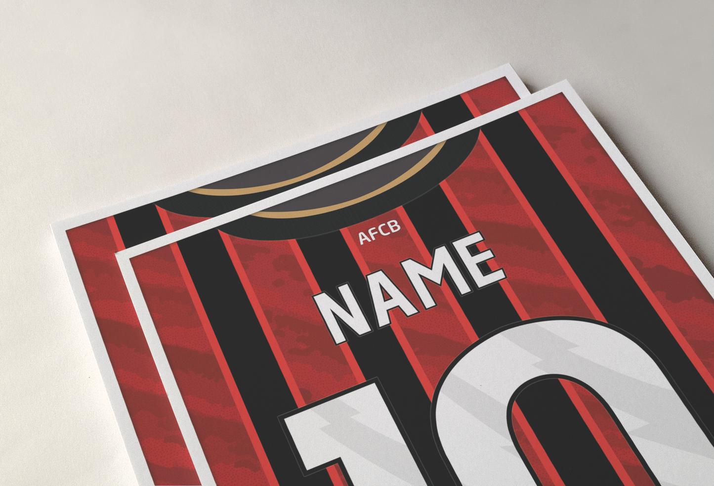 AFC Bournemouth 25/26 Home Kit Poster