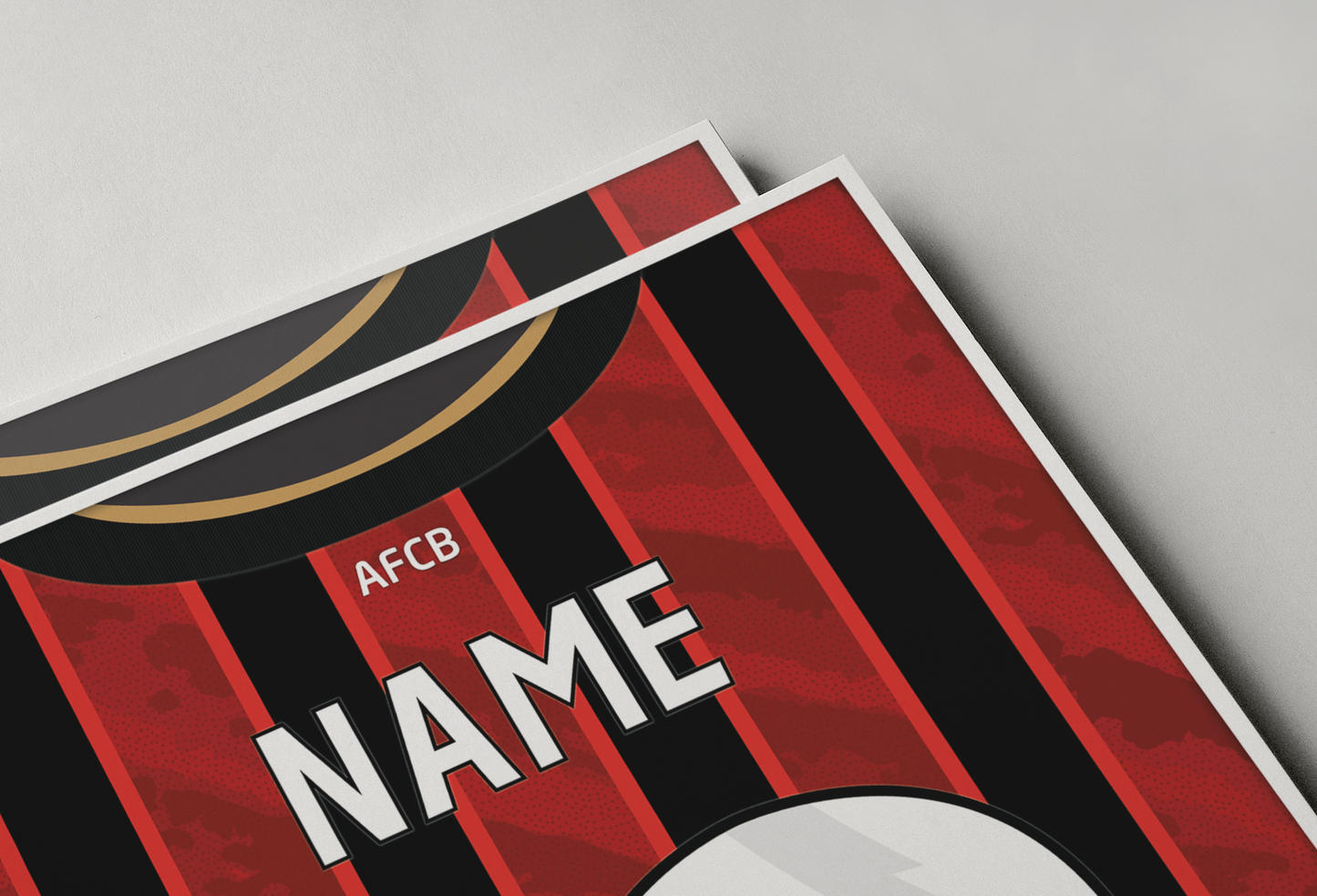 AFC Bournemouth 25/26 Home Kit Poster
