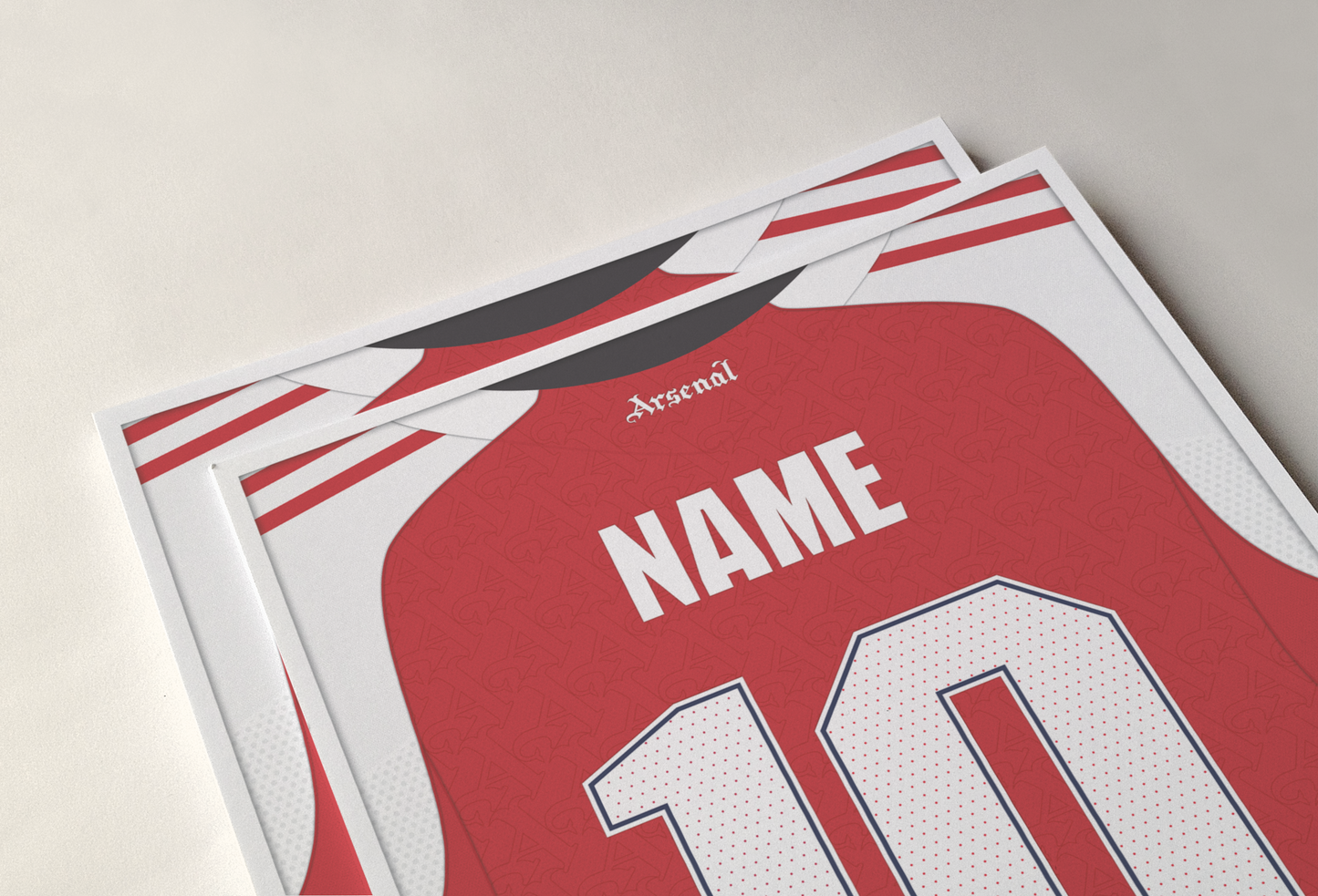 Arsenal 25/26 Home Kit Poster