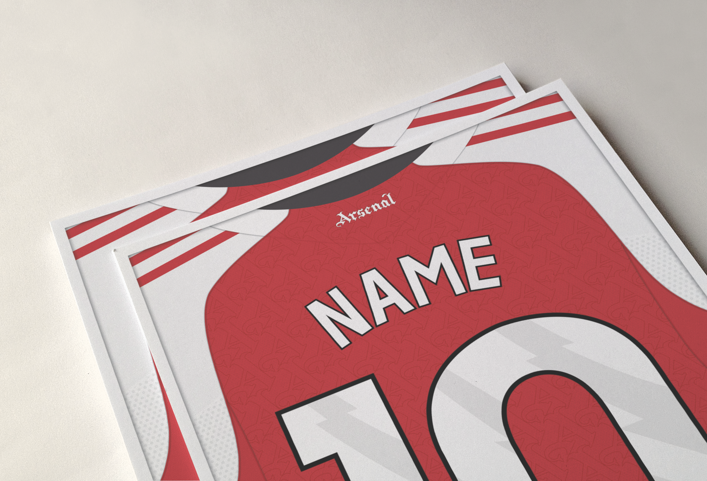 Arsenal 25/26 Home Kit Poster
