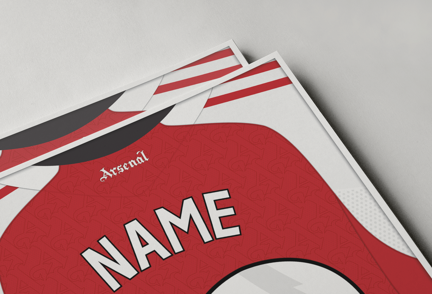 Arsenal 25/26 Home Kit Poster