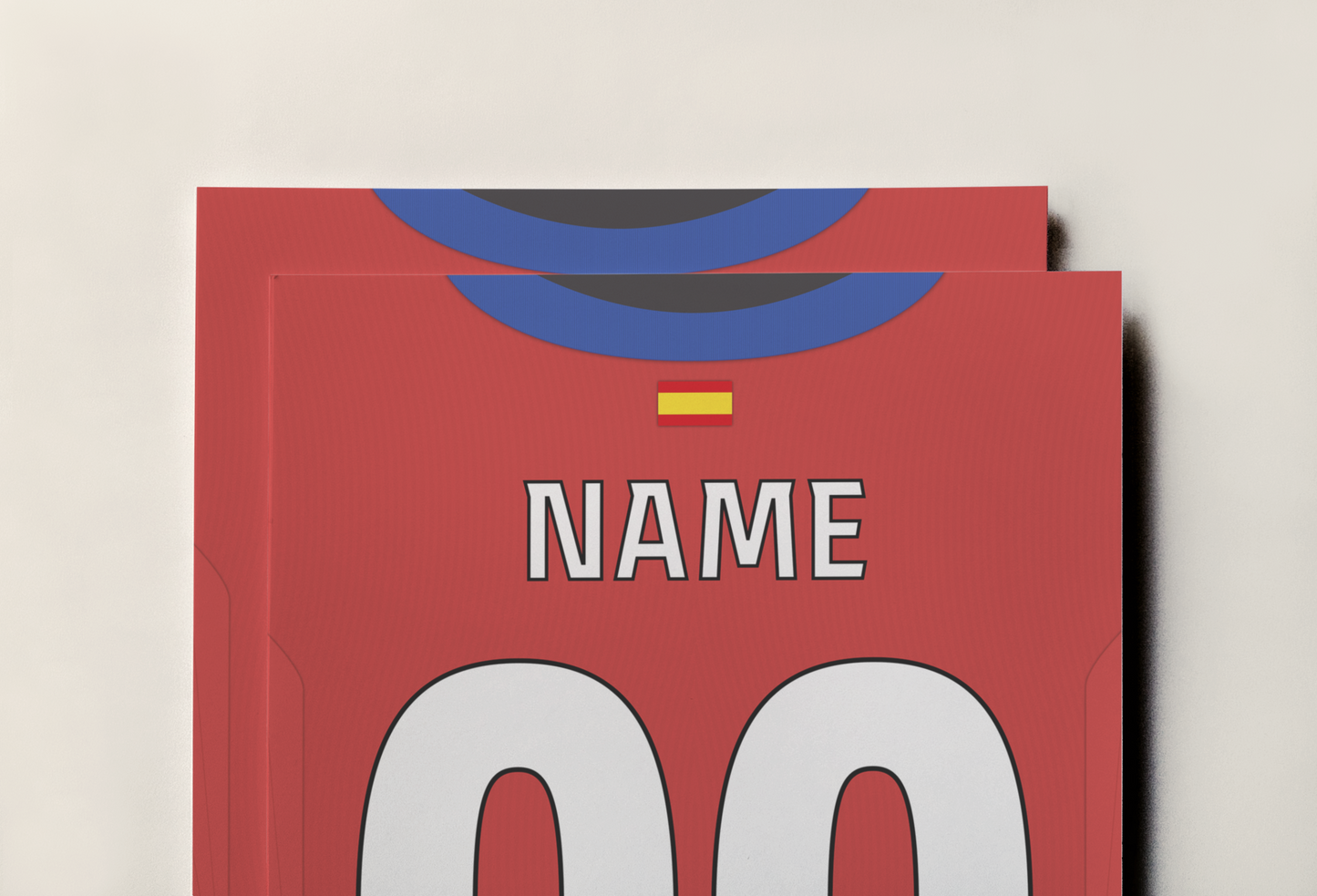 Atletico Madrid 24/25 Home Kit Poster
