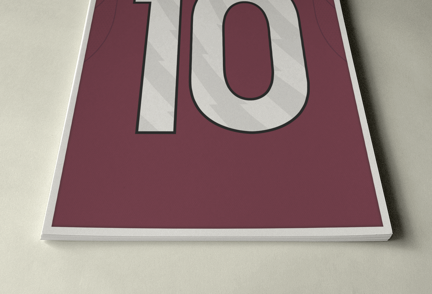 Aston Villa 25/26 Home Kit Poster