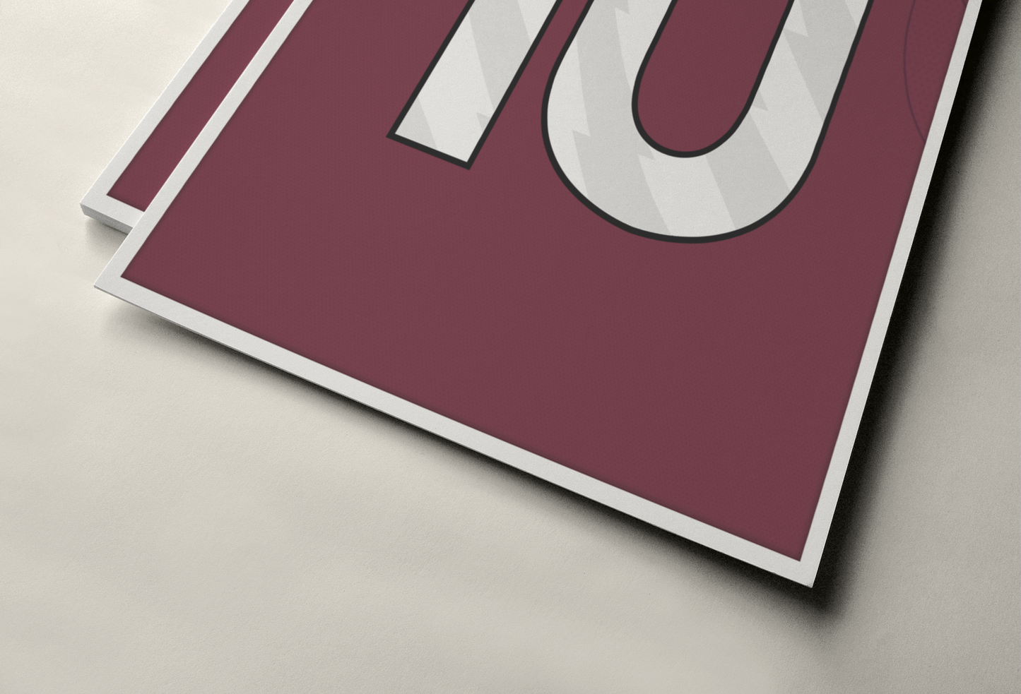 Aston Villa 25/26 Home Kit Poster