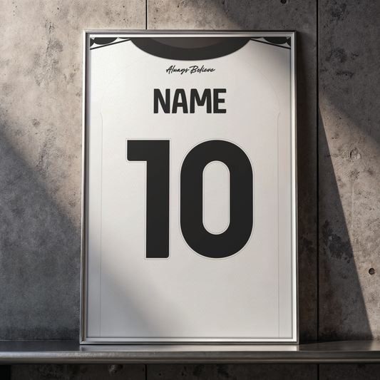 Bristol City 25/26 Away Kit Poster