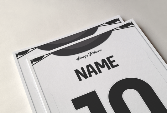 Bristol City 25/26 Away Kit Poster