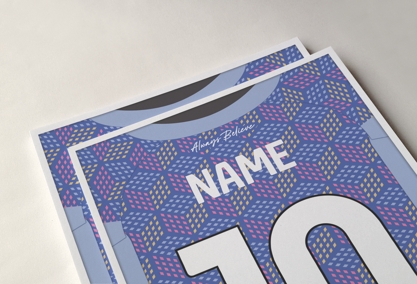 Bristol City 25/26 Away Goalkeeper Kit Poster
