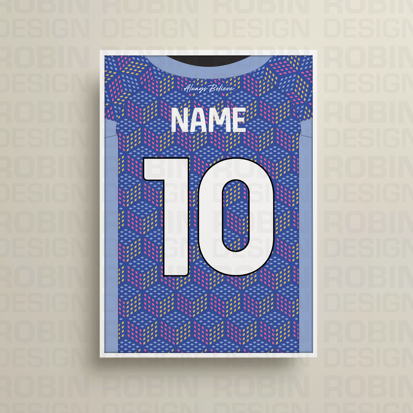 Bristol City 25/26 Away Goalkeeper Kit Poster
