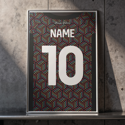 Bristol City 25/26 Home Goalkeeper Kit Poster