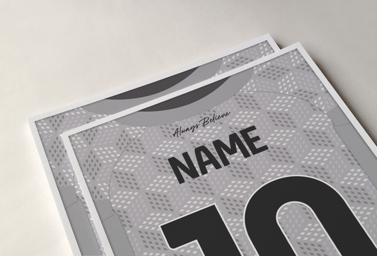 Bristol City 25/26 Third Goalkeeper Kit Poster