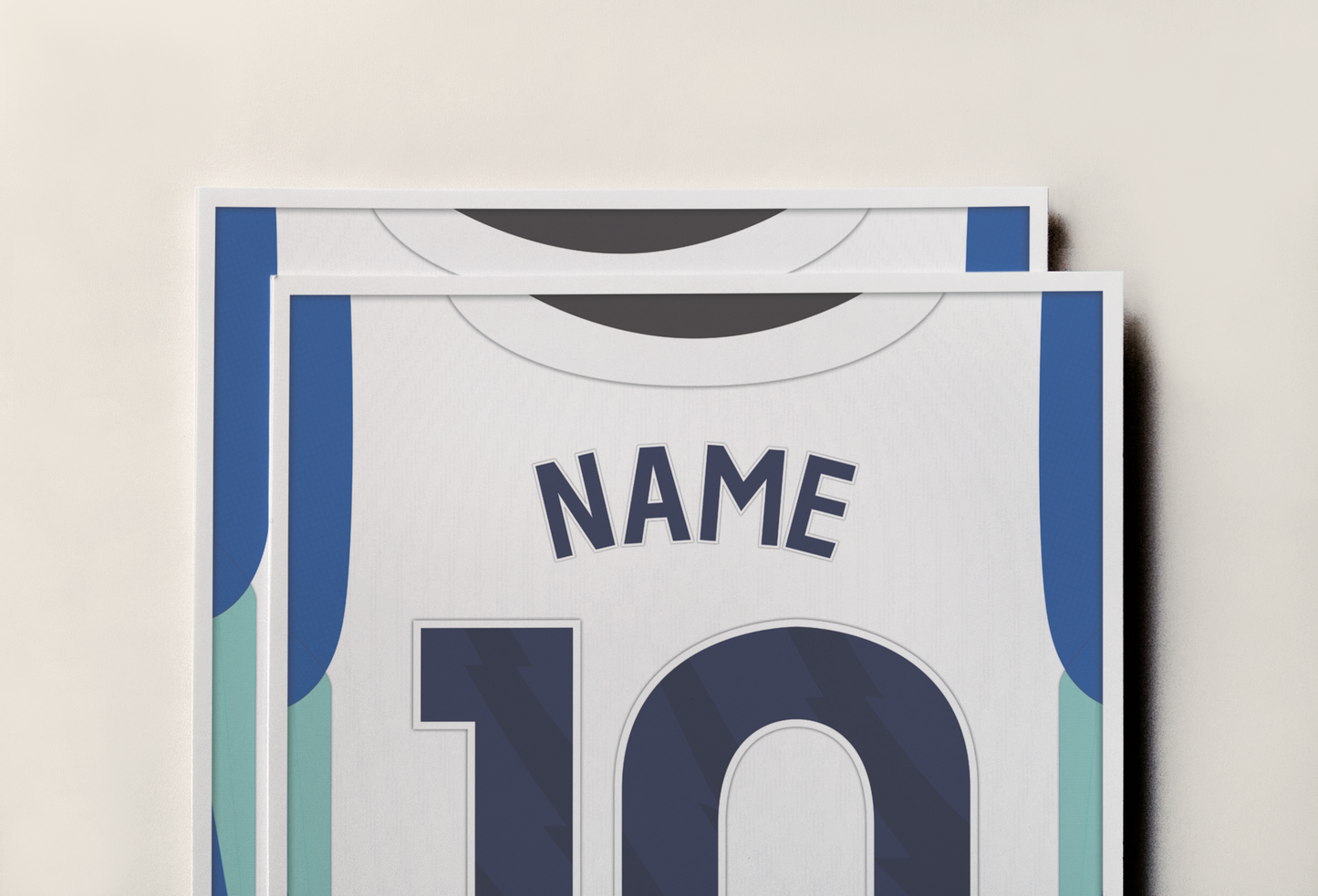 Brighton & Hove Albion 25/26 Home Kit Poster