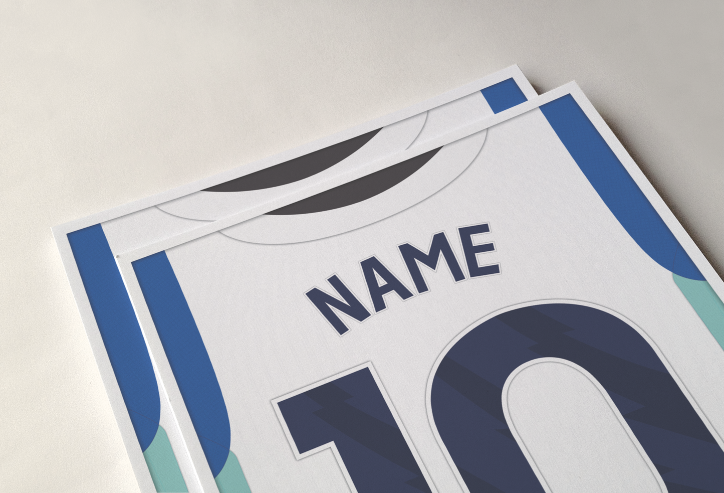 Brighton & Hove Albion 25/26 Home Kit Poster