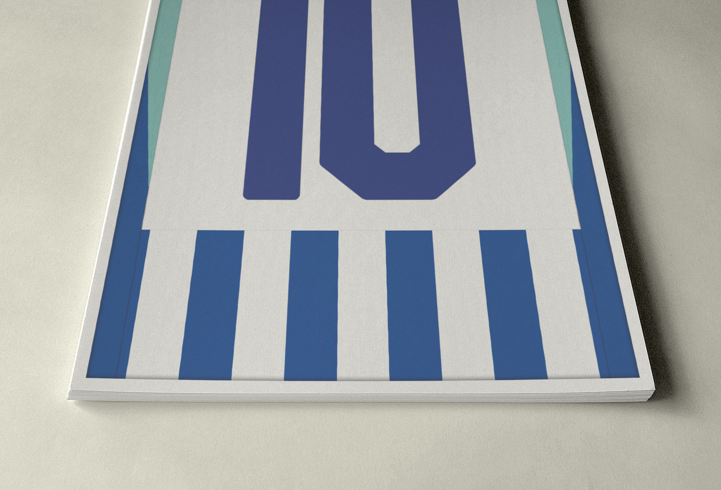 Brighton & Hove Albion 25/26 Home Kit Poster