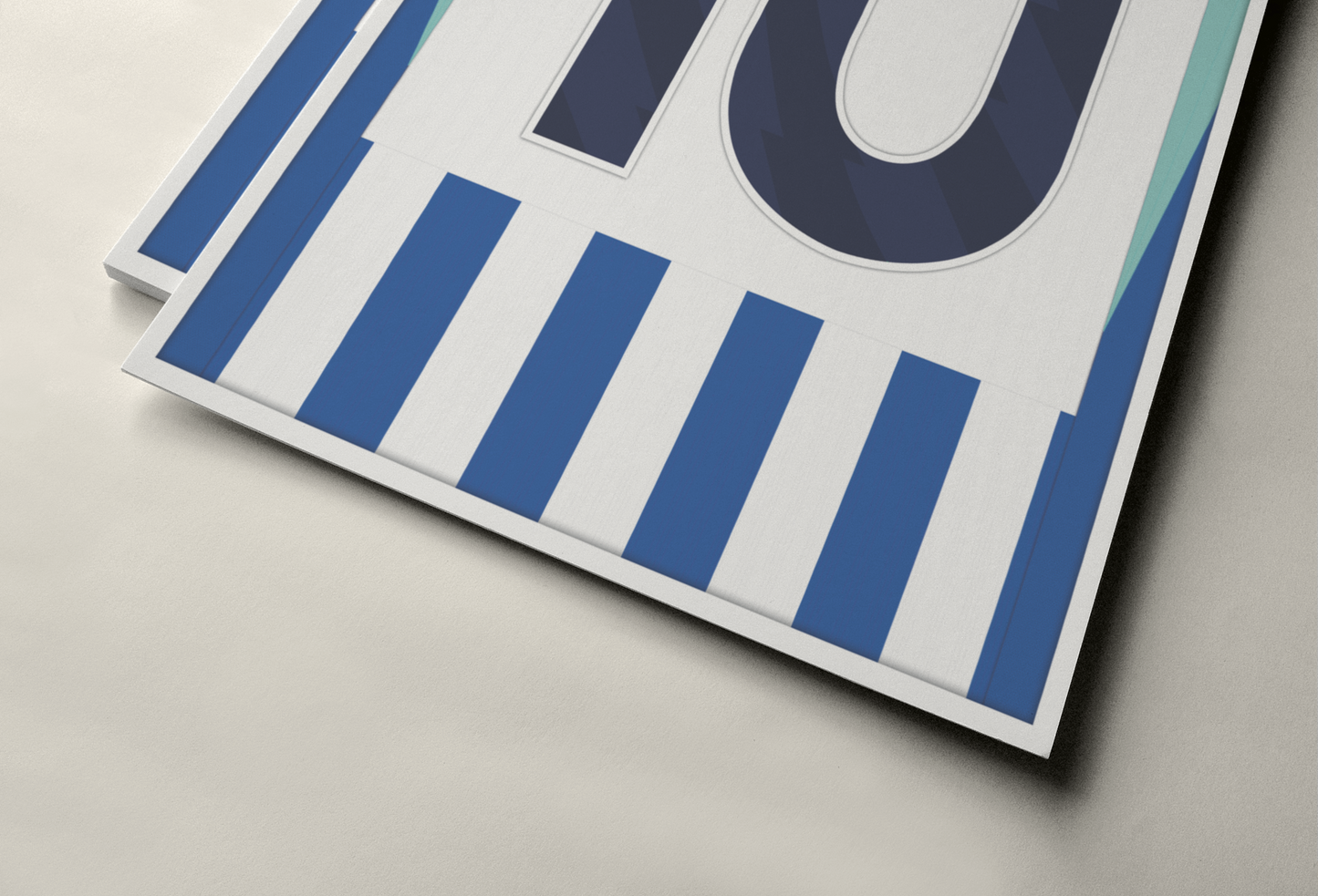 Brighton & Hove Albion 25/26 Home Kit Poster