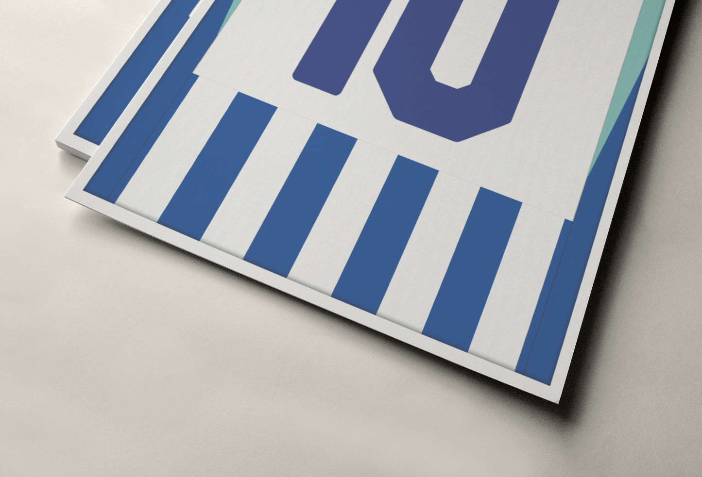 Brighton & Hove Albion 25/26 Home Kit Poster