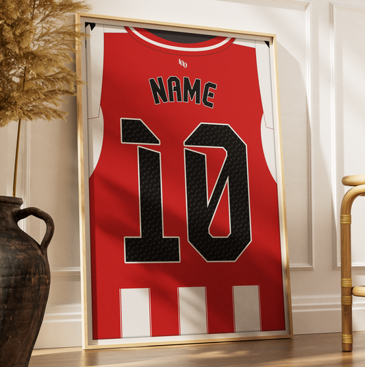 Brentford 25/26 Home Kit Poster