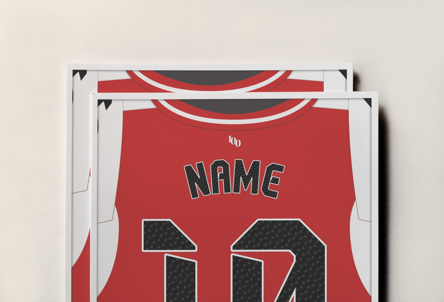 Brentford 25/26 Home Kit Poster