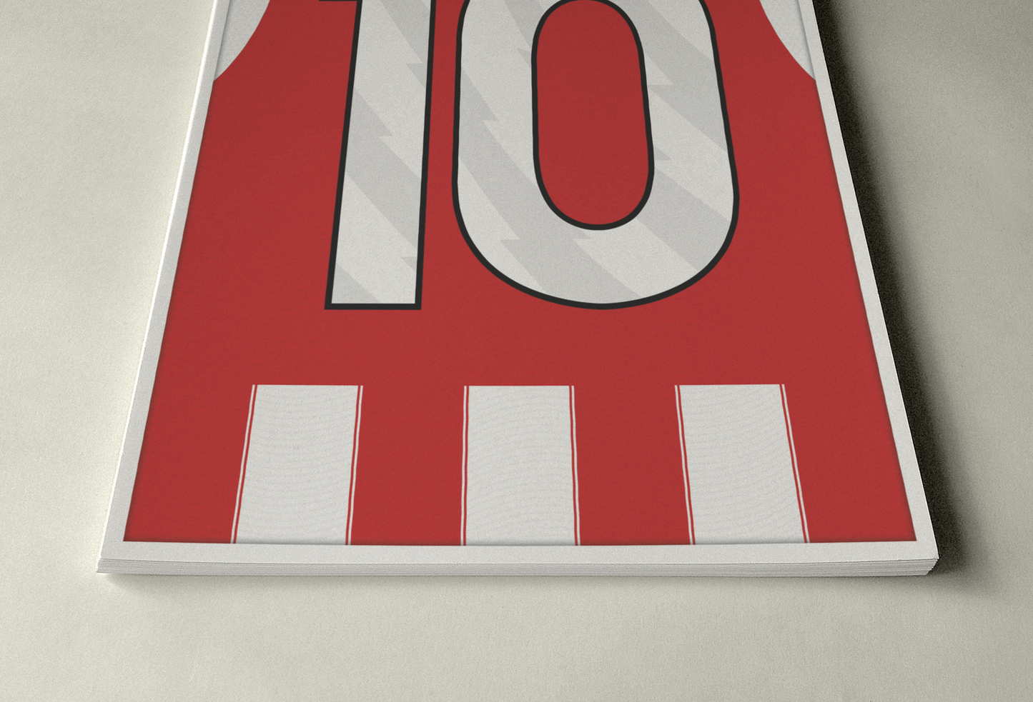 Brentford 25/26 Home Kit Poster