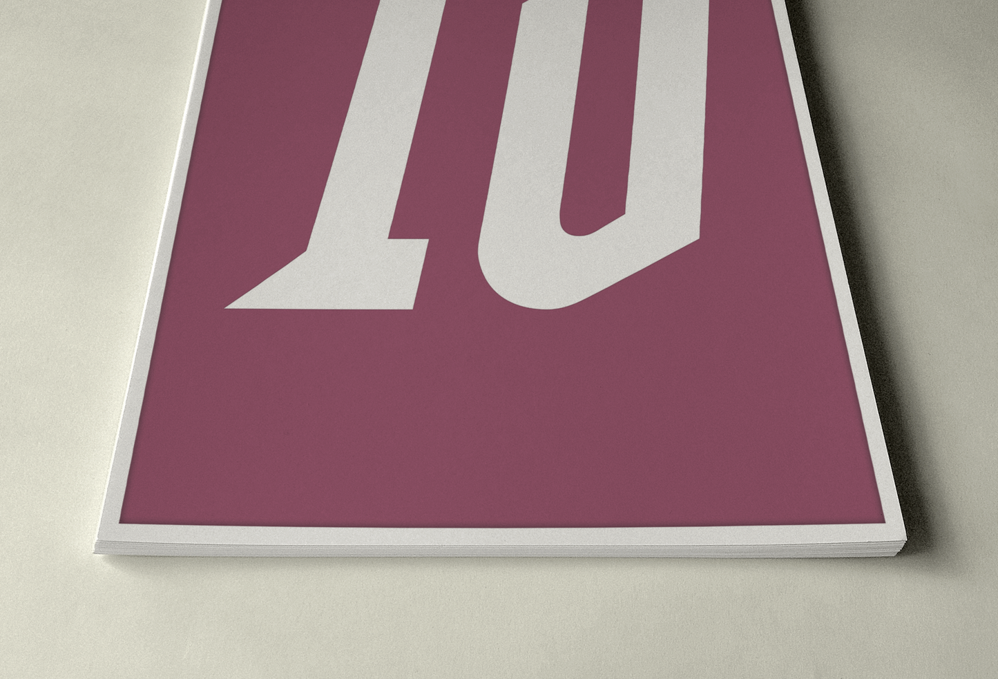Burnley 25/26 Home Kit Poster