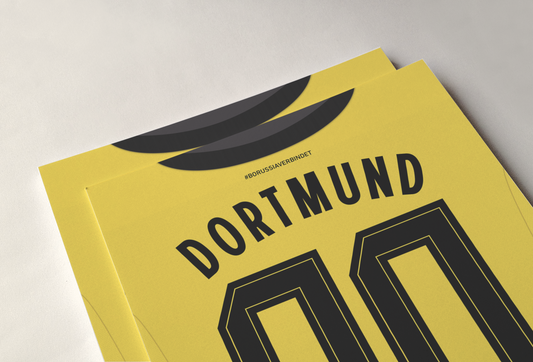 Borussia Dortmund 24/25 Home Kit Poster