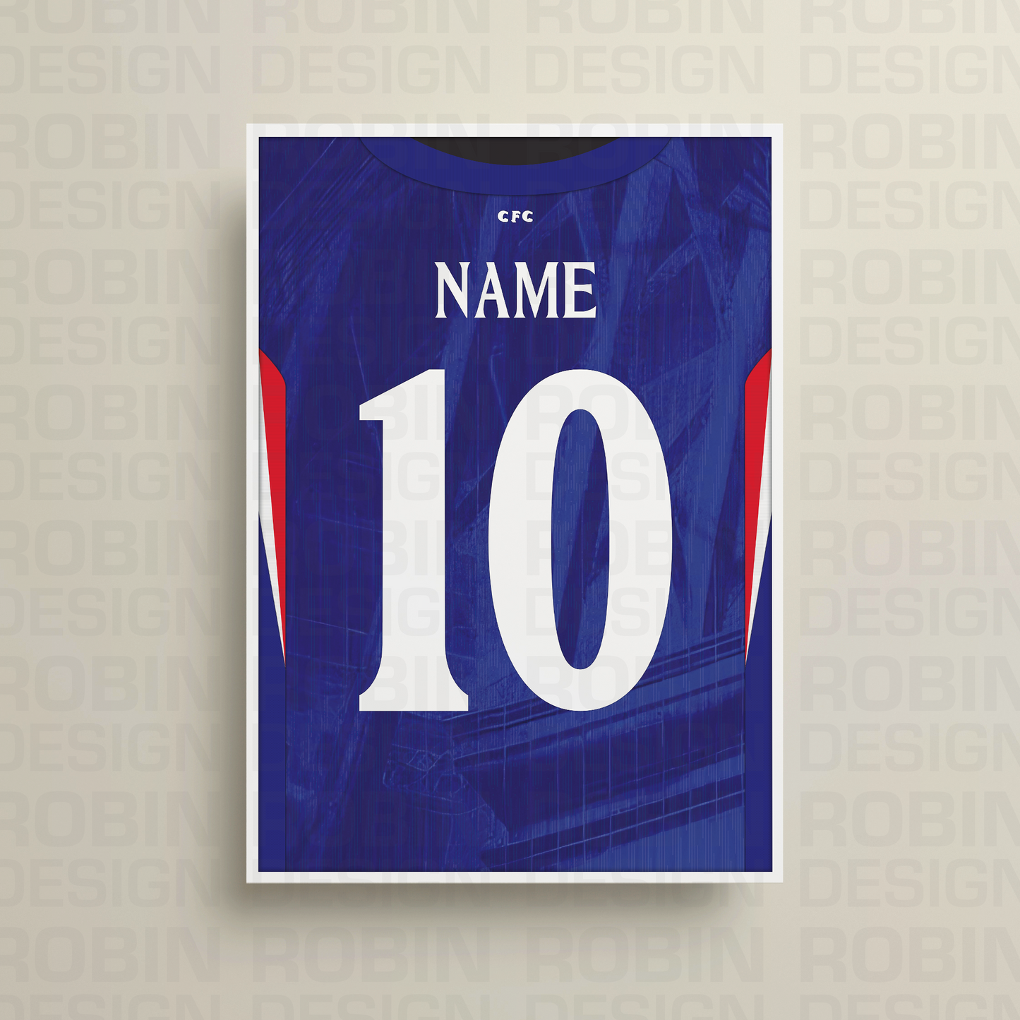 Chelsea 25/26 Home Kit Poster