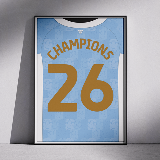 2026 Coventry City Champions Poster
