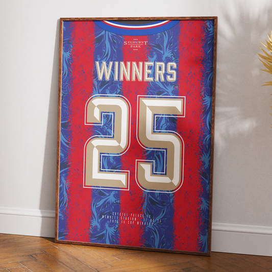 2025 Crystal Palace Winners Poster