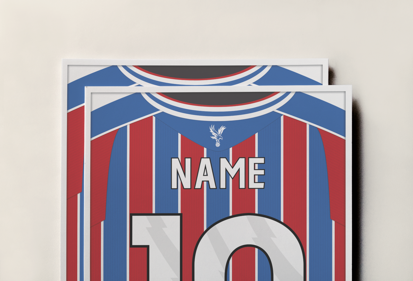 Crystal Palace 25/26 Home Kit Poster