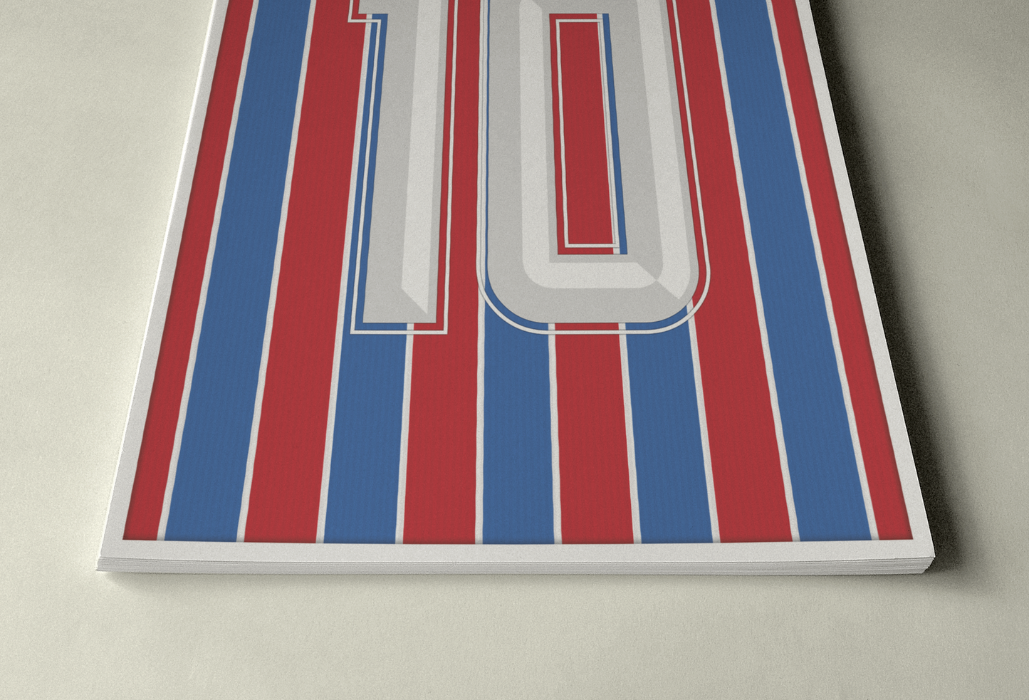 Crystal Palace 25/26 Home Kit Poster