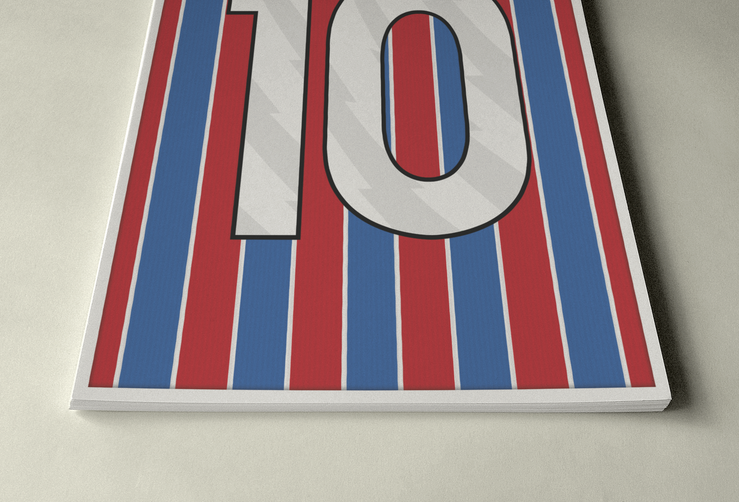 Crystal Palace 25/26 Home Kit Poster
