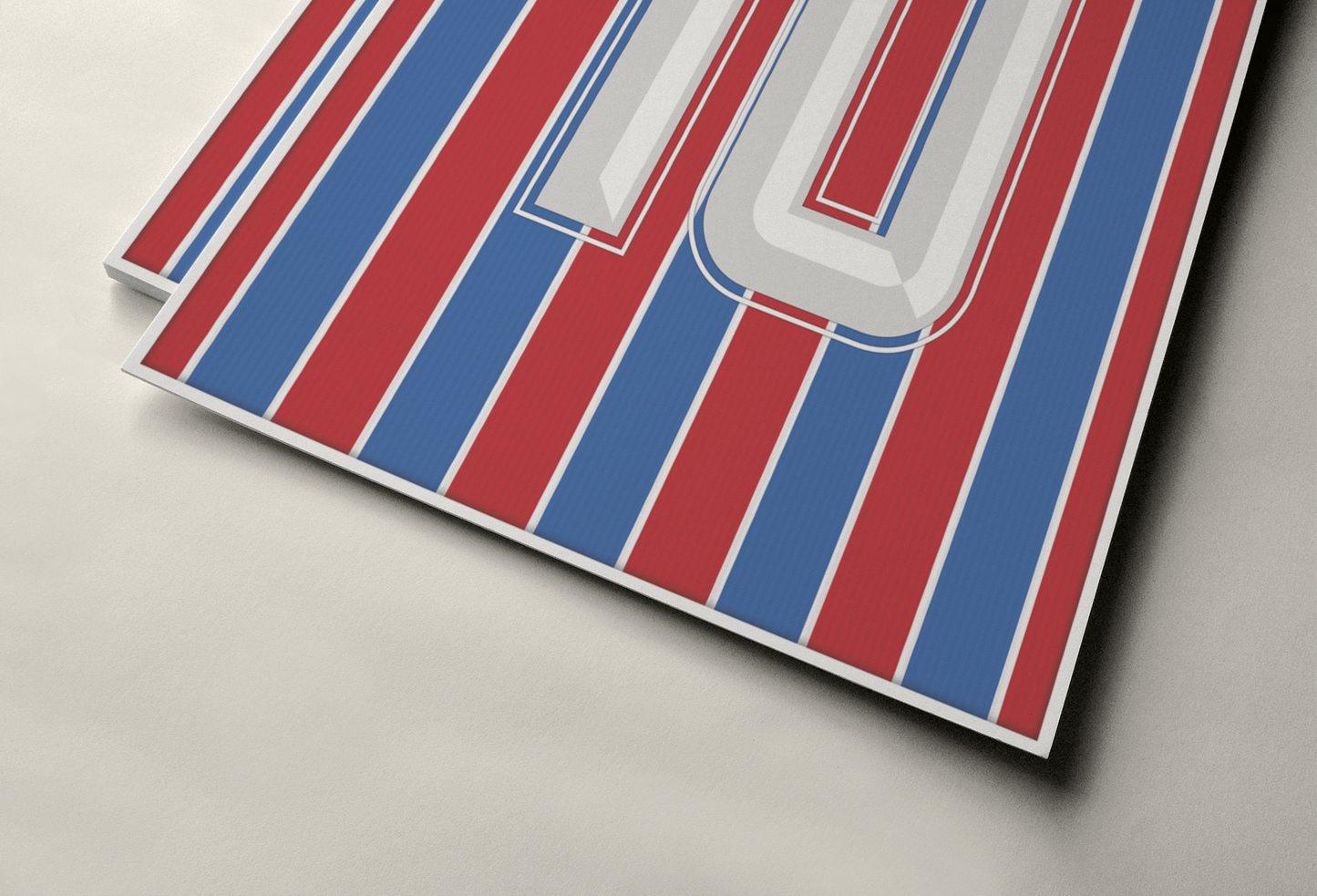 Crystal Palace 25/26 Home Kit Poster