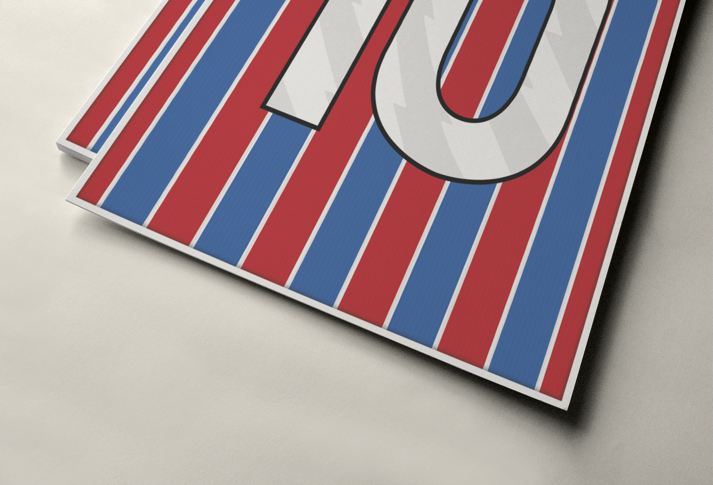 Crystal Palace 25/26 Home Kit Poster