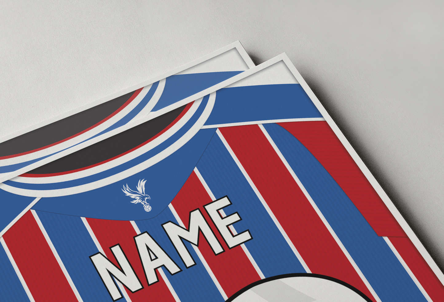 Crystal Palace 25/26 Home Kit Poster