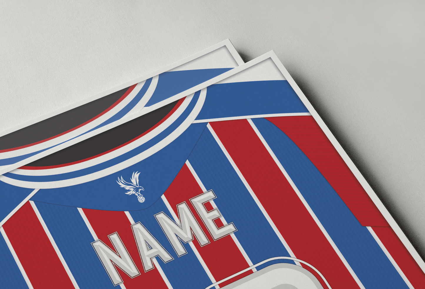 Crystal Palace 25/26 Home Kit Poster
