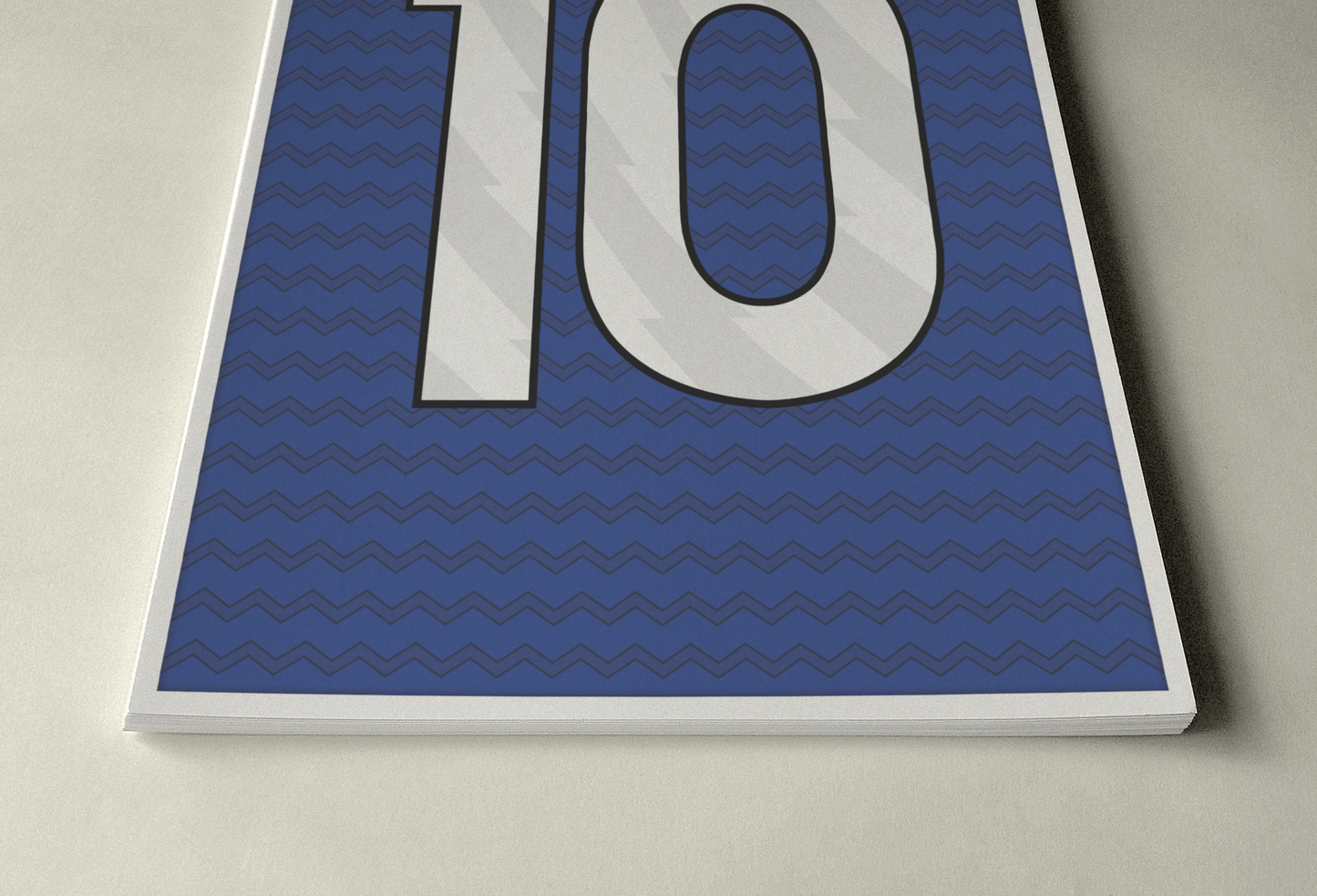 Everton 25/26 Home Kit Poster