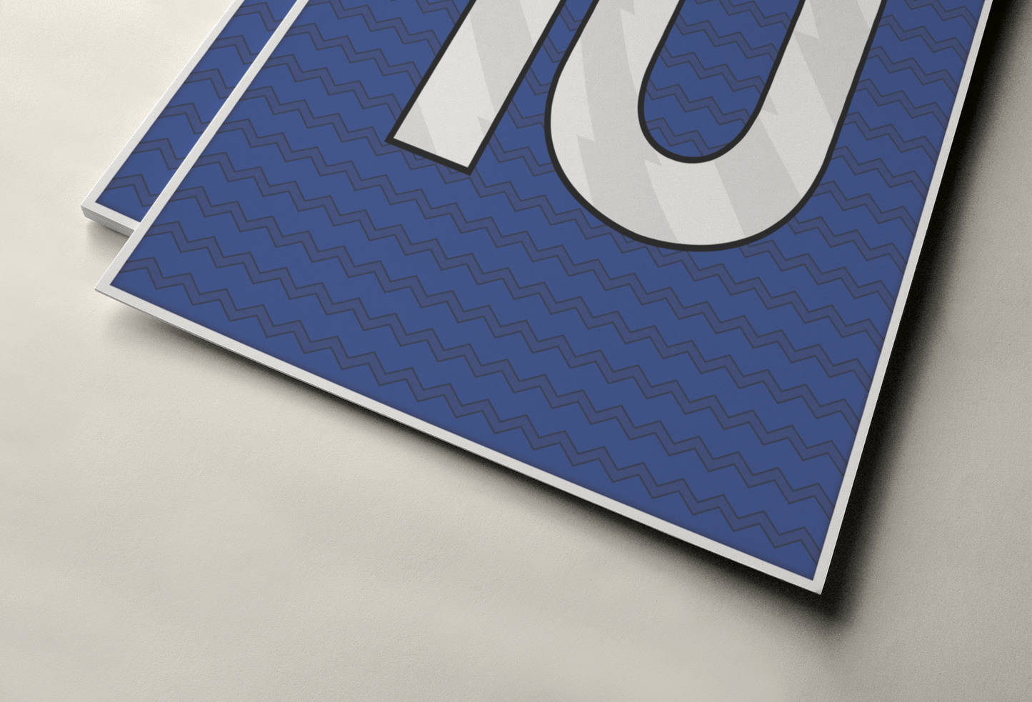 Everton 25/26 Home Kit Poster