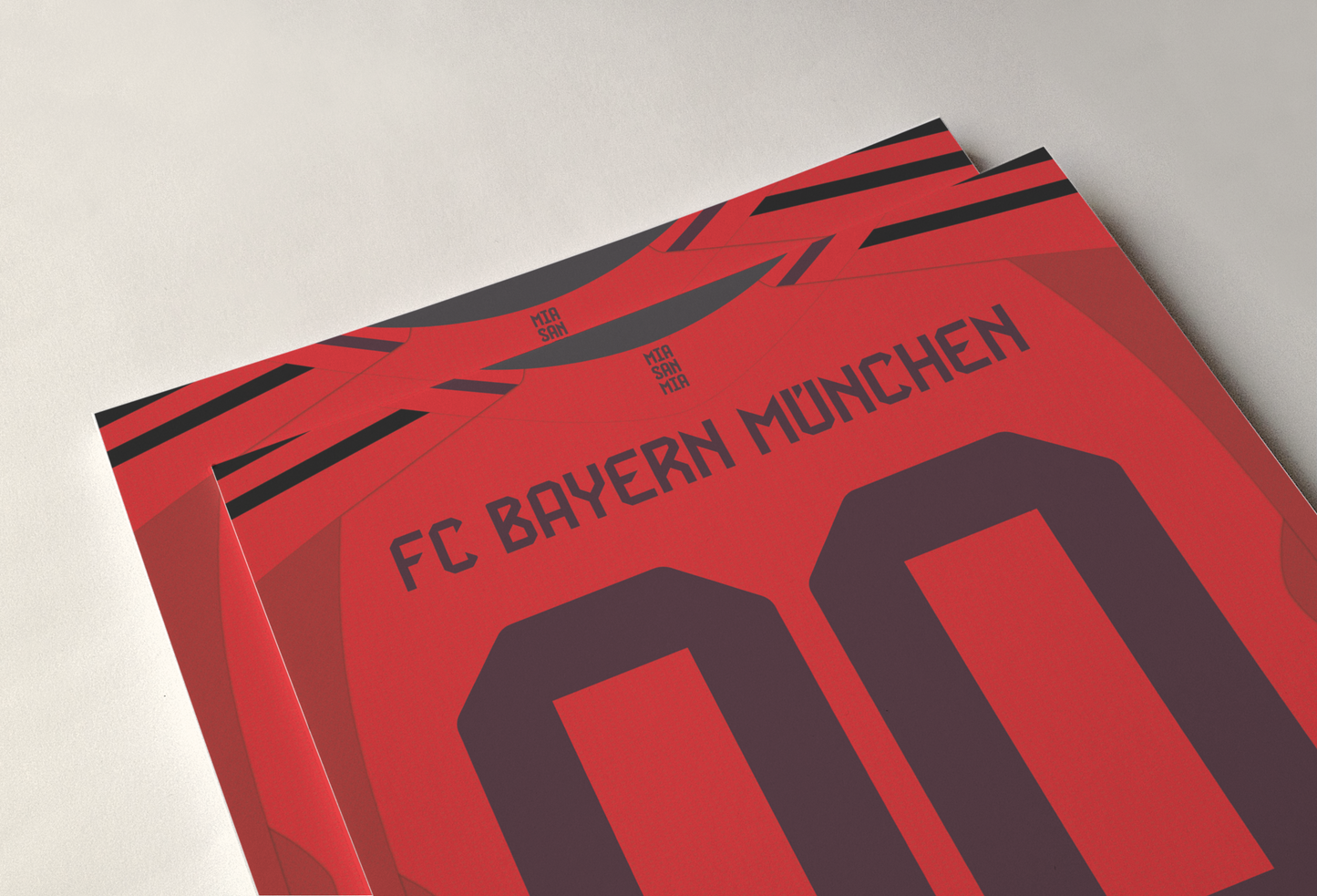 Bayern Munich 24/25 Home Kit Poster