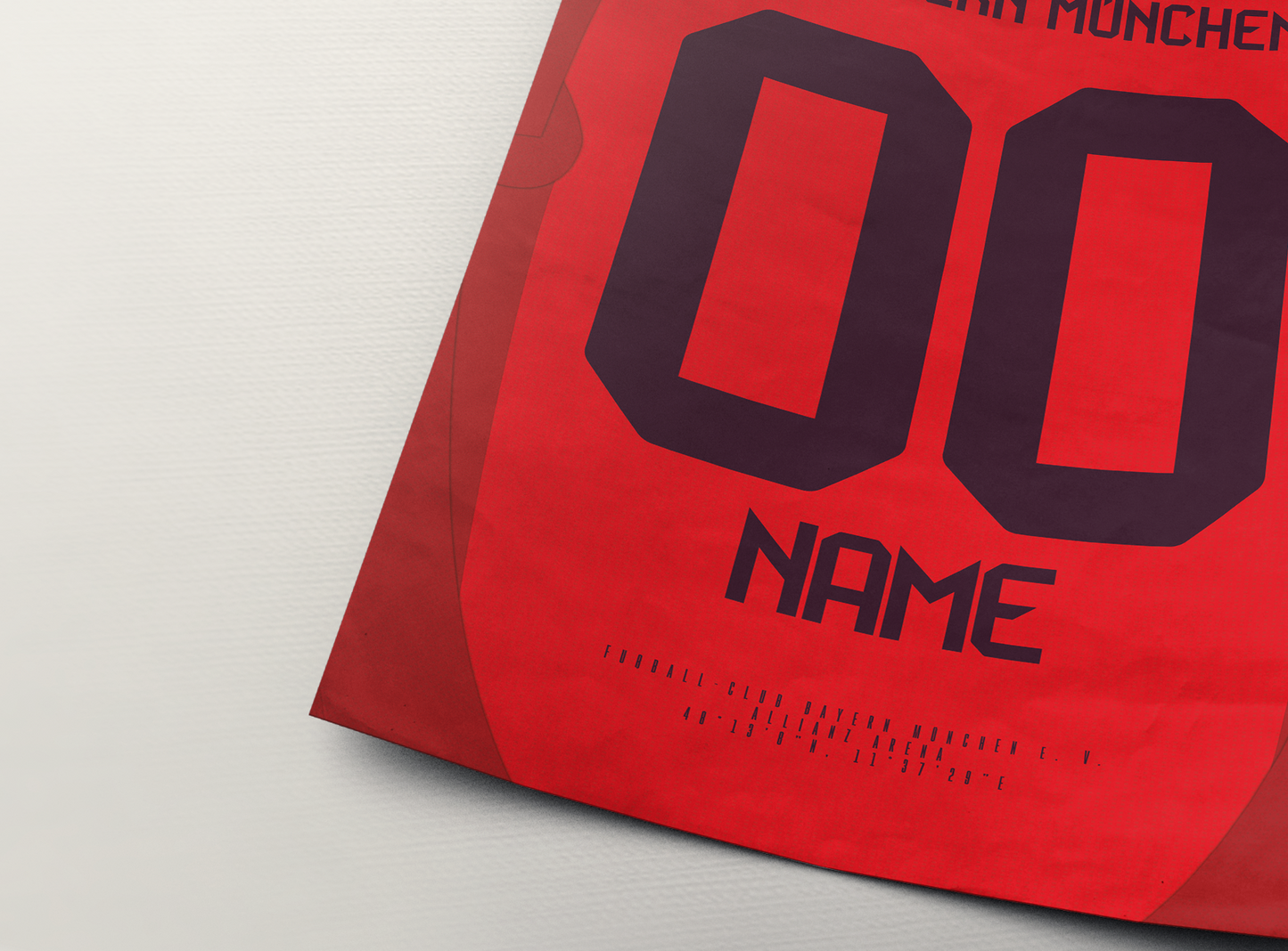Bayern Munich 24/25 Home Kit Poster
