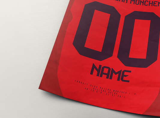 Bayern Munich 24/25 Home Kit Poster