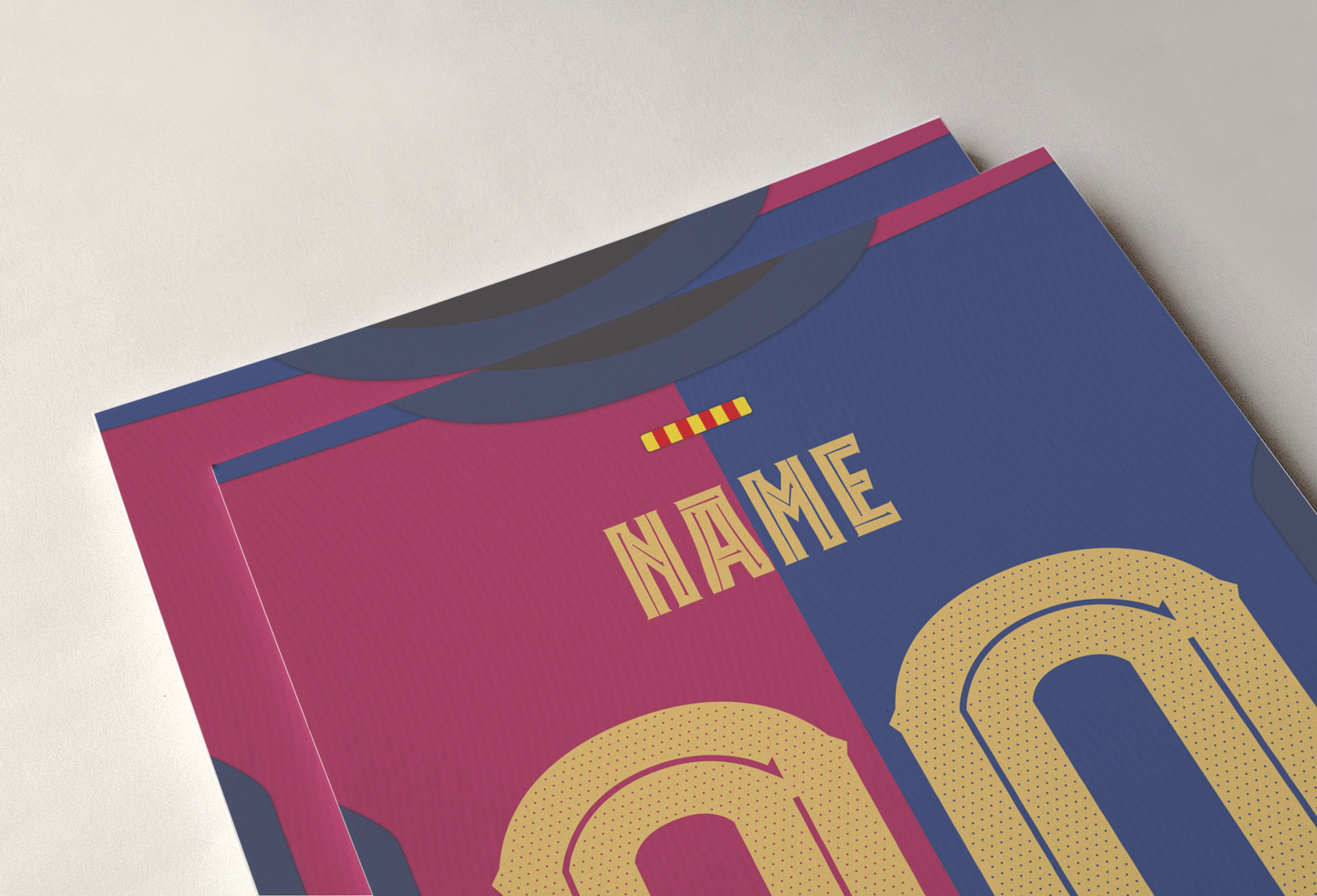 FC Barcelona 24/25 Home Kit Poster