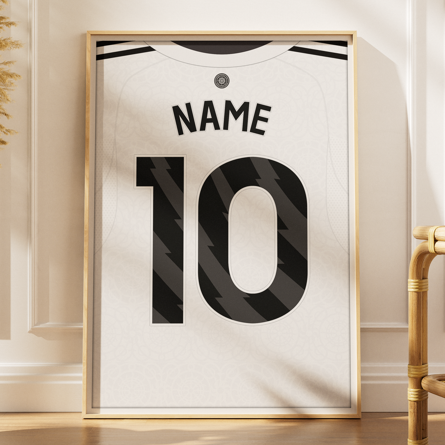 Fulham 25/26 Home Kit Poster