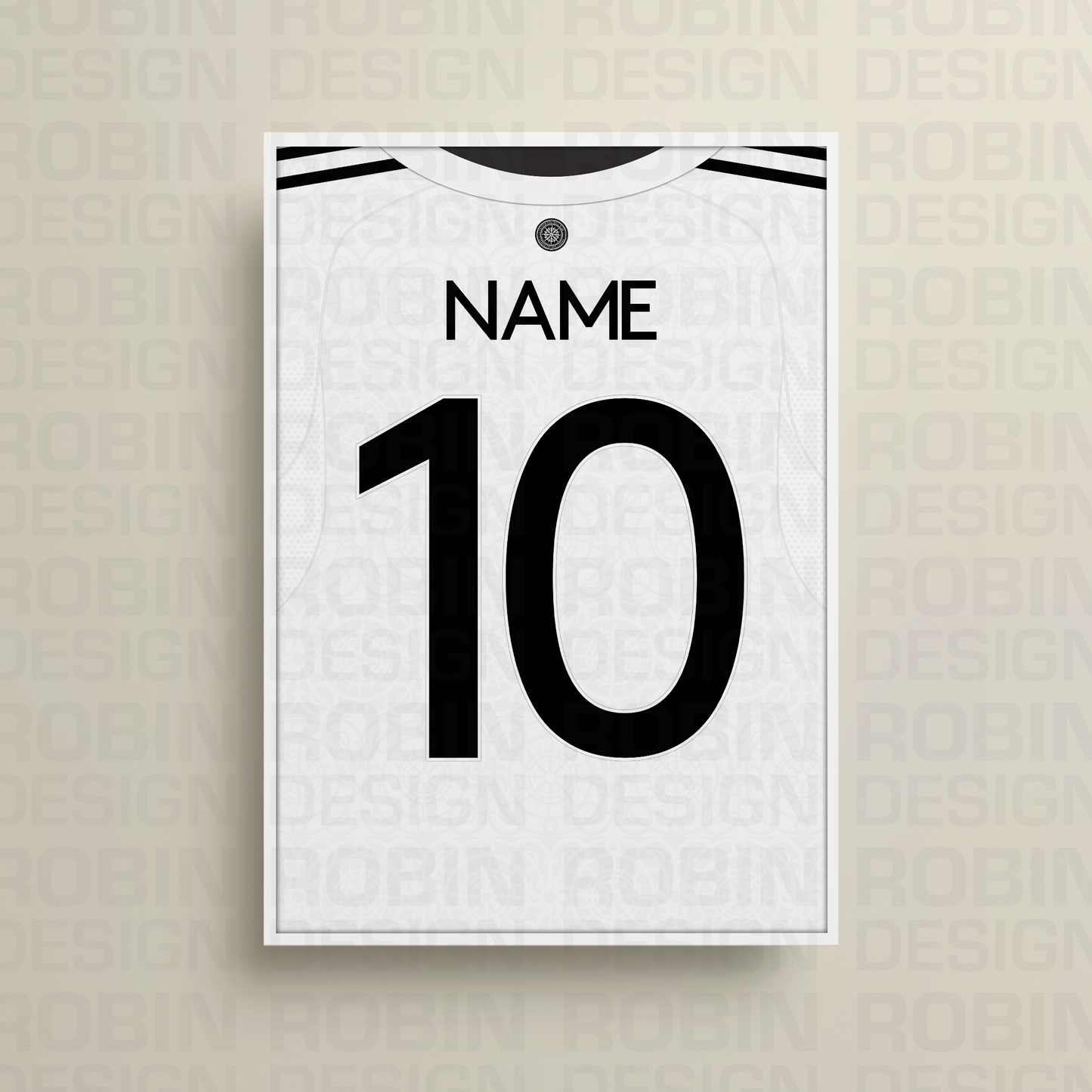 Fulham 25/26 Home Kit Poster